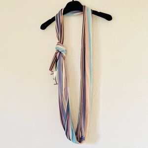 M by Missoni Multicolor Striped Scarf